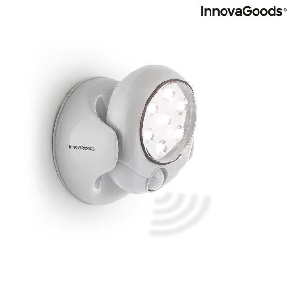 LED Luč s Senzorjem Gibanja Lumact 360º InnovaGoods