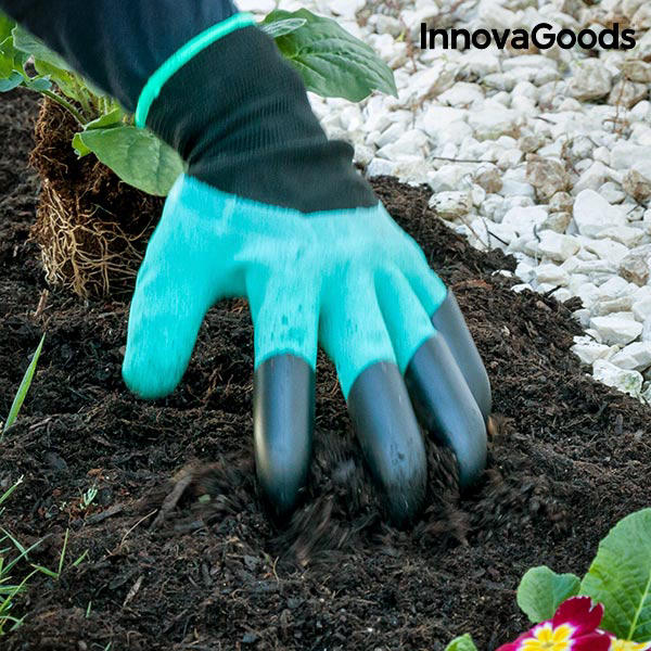 Vrtne rokavice s kremplji InnovaGoods