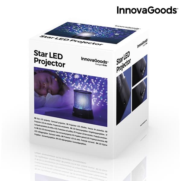 LED projektor z zvezdami InnovaGoods