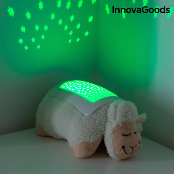 Plišasta ovčka s projektorjem InnovaGoods